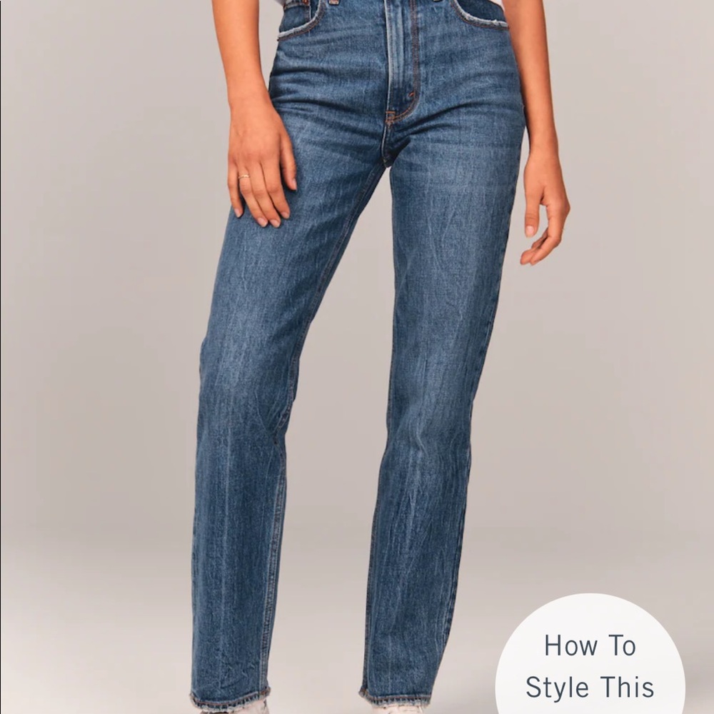 Abercrombie 90s ultra high rise jeans size 27